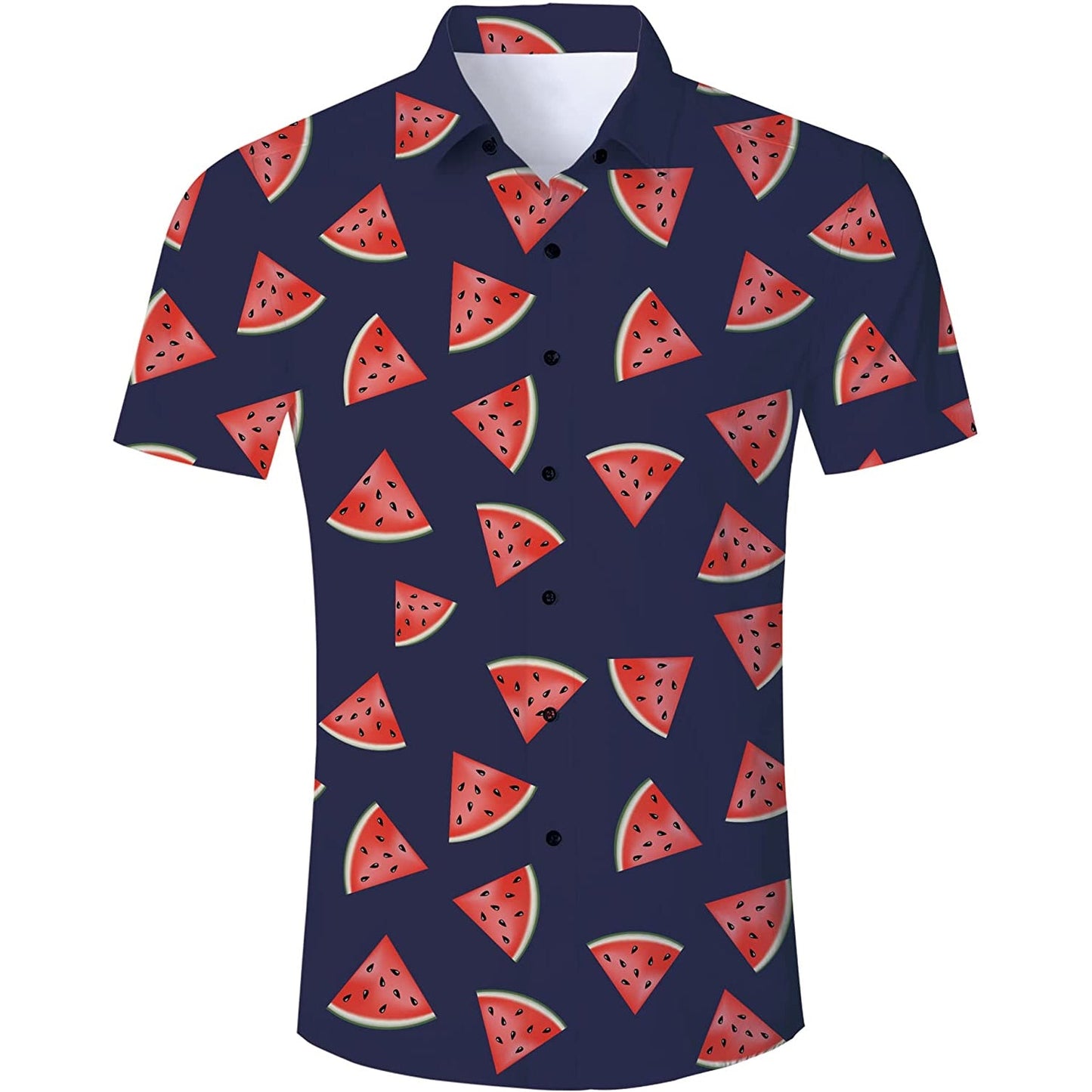 Watermeloen Grappig Hawaiiaans Shirt