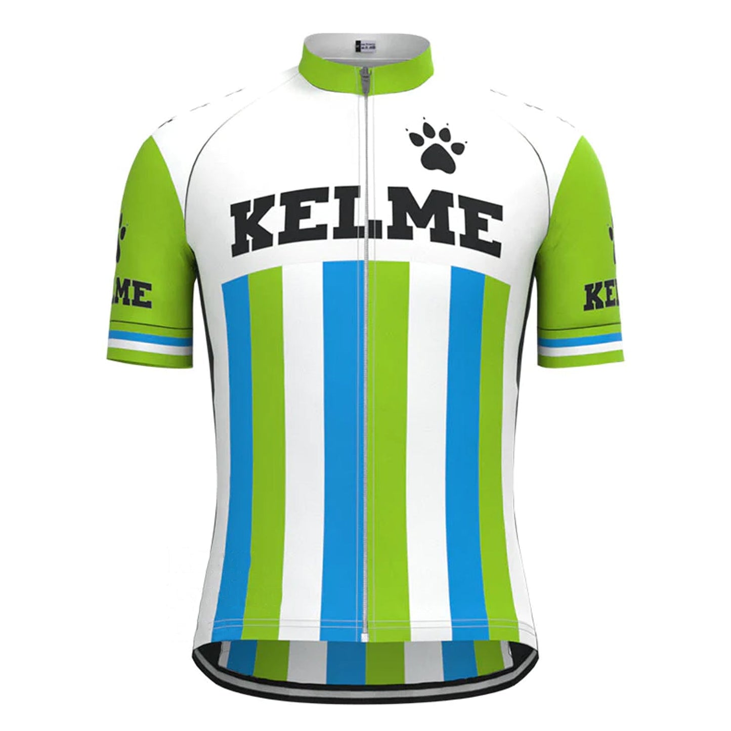 Kelme Green Vintage Korte Mouw Fietsshirt Top