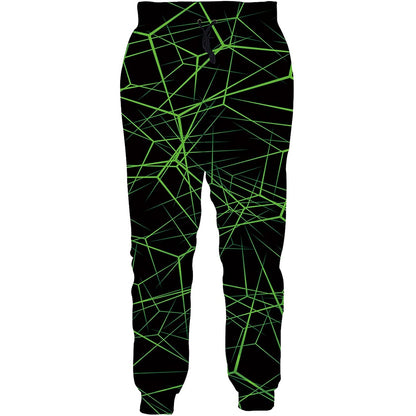 Groene Laser Grappige Joggingbroek