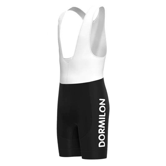 Dormilon Colchones Schwarze Vintage-Radsport-Trägershorts