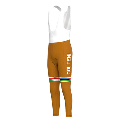 Molteni bruine retro MTB-fietsbroek