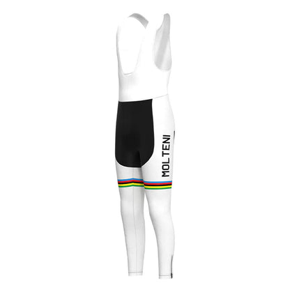 MOLTENI Schwarze Retro-MTB-Fahrradhose