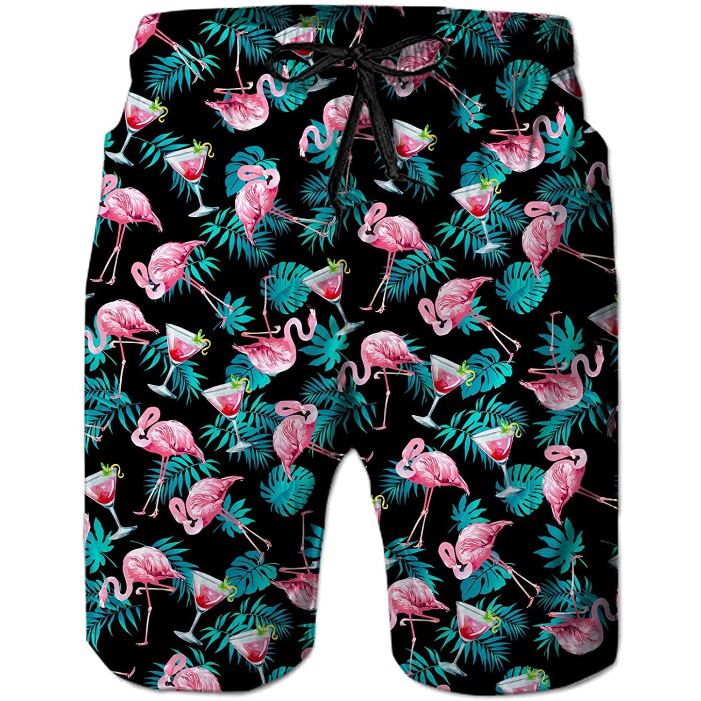 Roze Flamingo Grappige Zwembroek