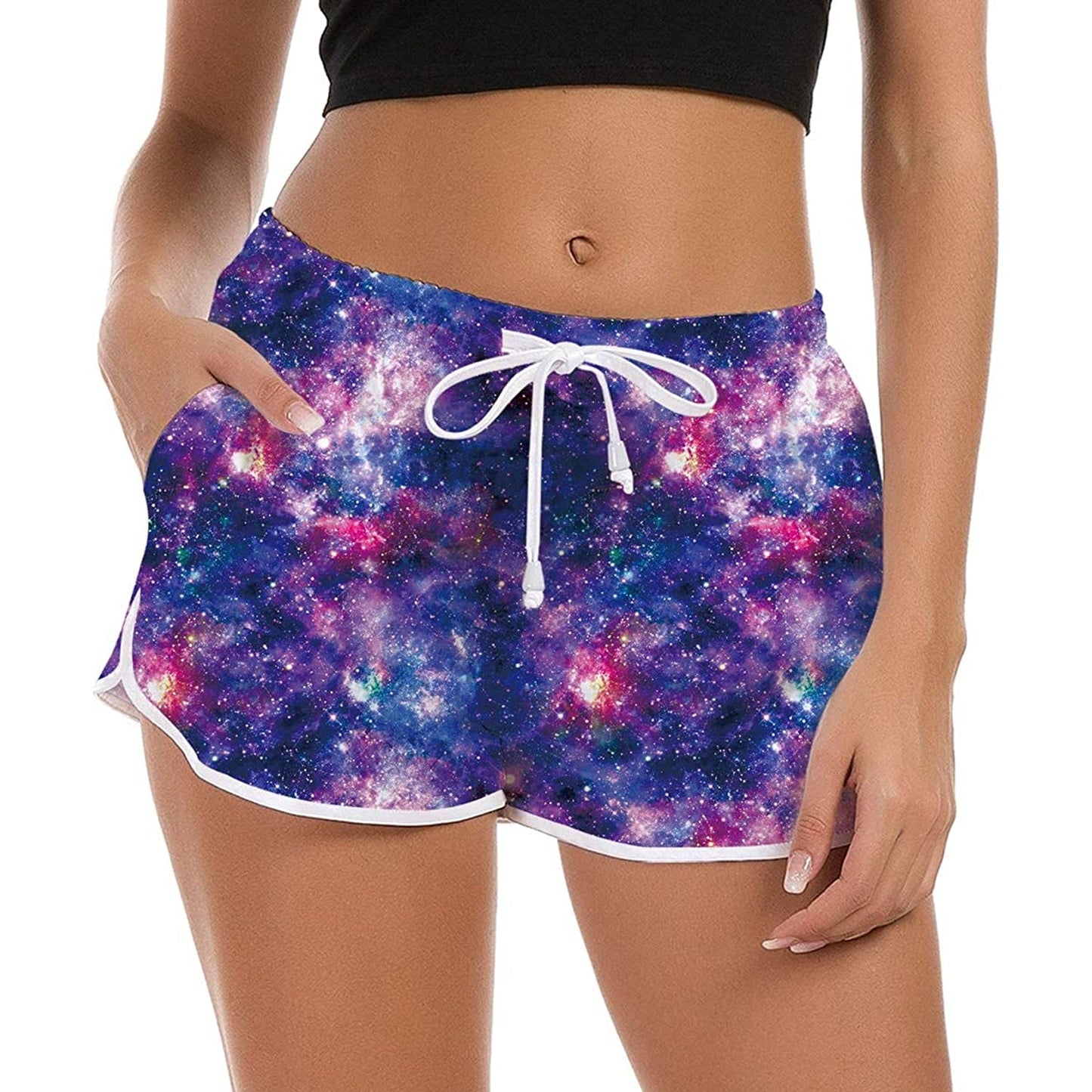 Galaxy Funny Board Shorts voor dames