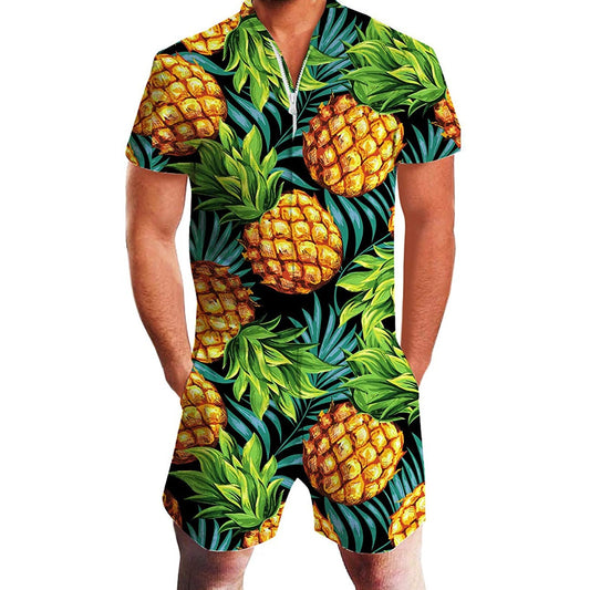 Ananas tropische mannelijke romper