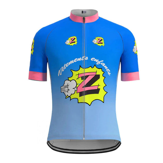 Z Vêtements Vintage fietsshirt met korte mouwen