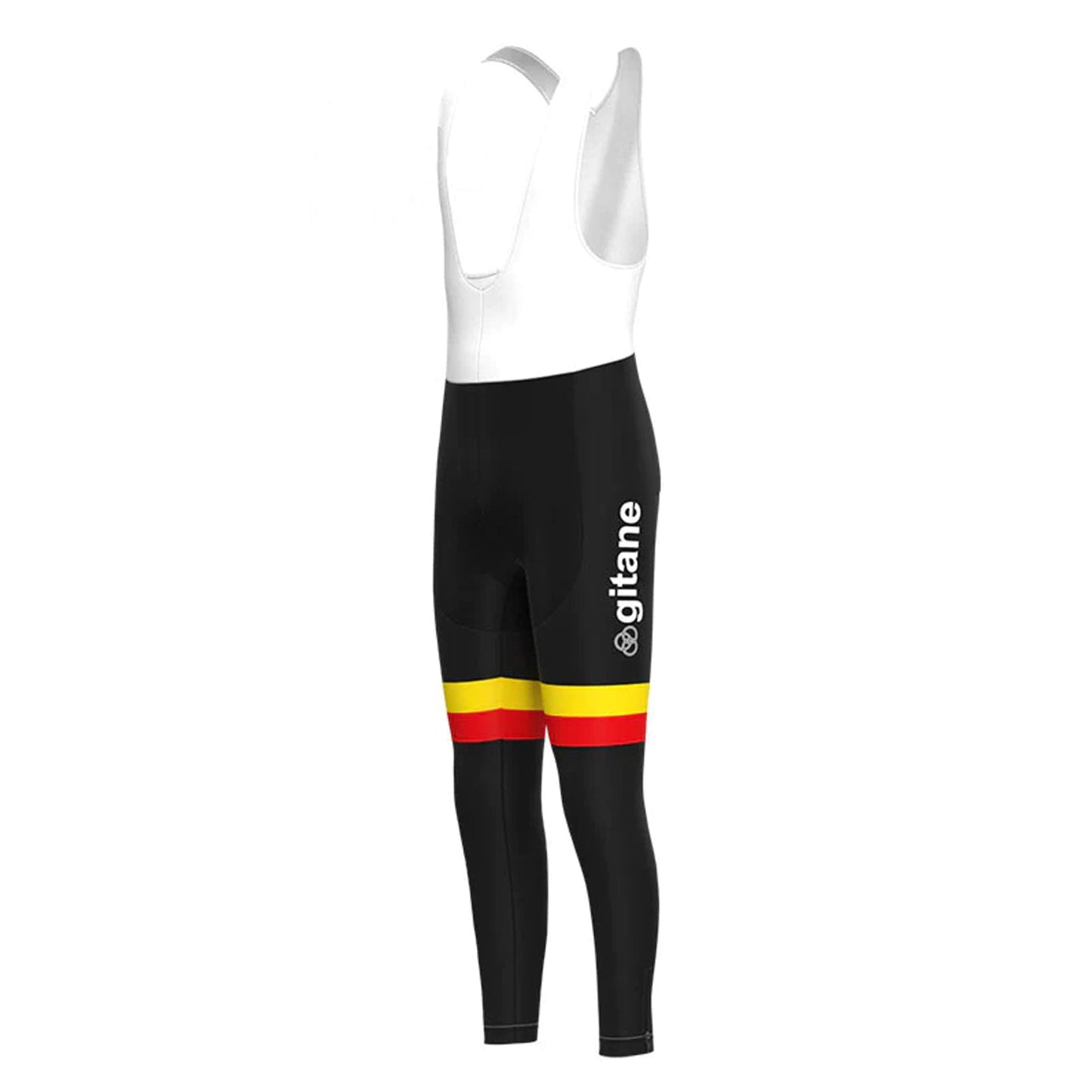 Gitane Zwart Rood Retro MTB Fietsbroek