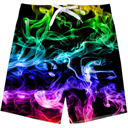 Bunte Rauch lustige Jungen Badehose