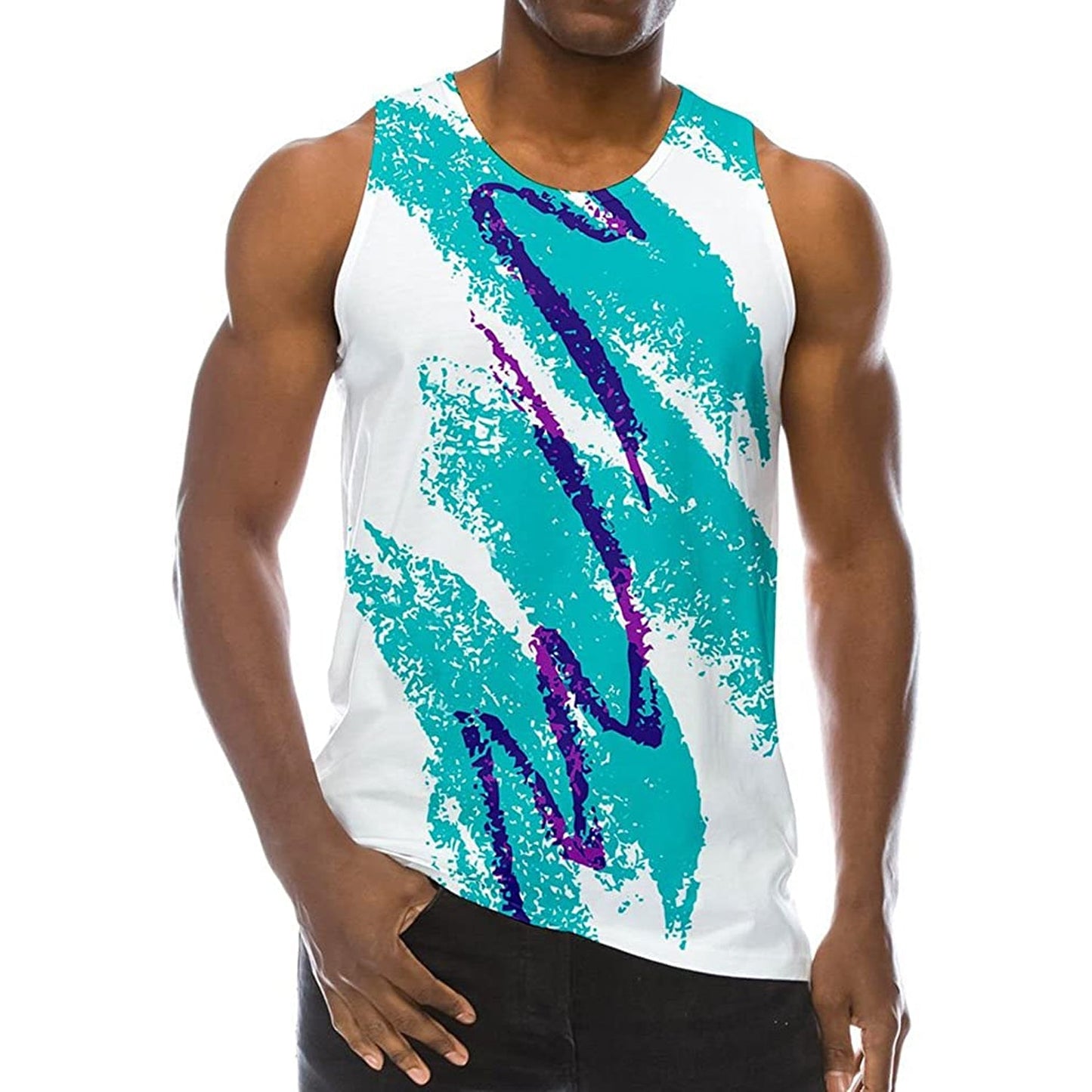 90s Paper Cup Grappig Tanktopje