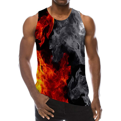 Ying Yang rook grappige tanktop