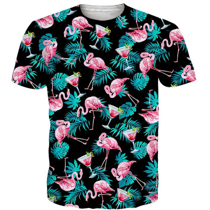 Pink Flamingo Funny Tee