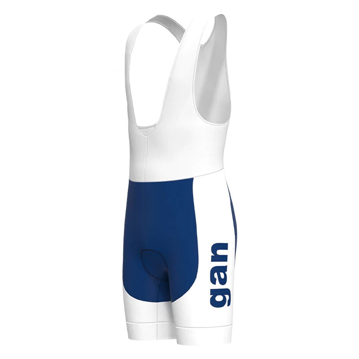 Gan Blue Vintage Radsport-Trägershorts