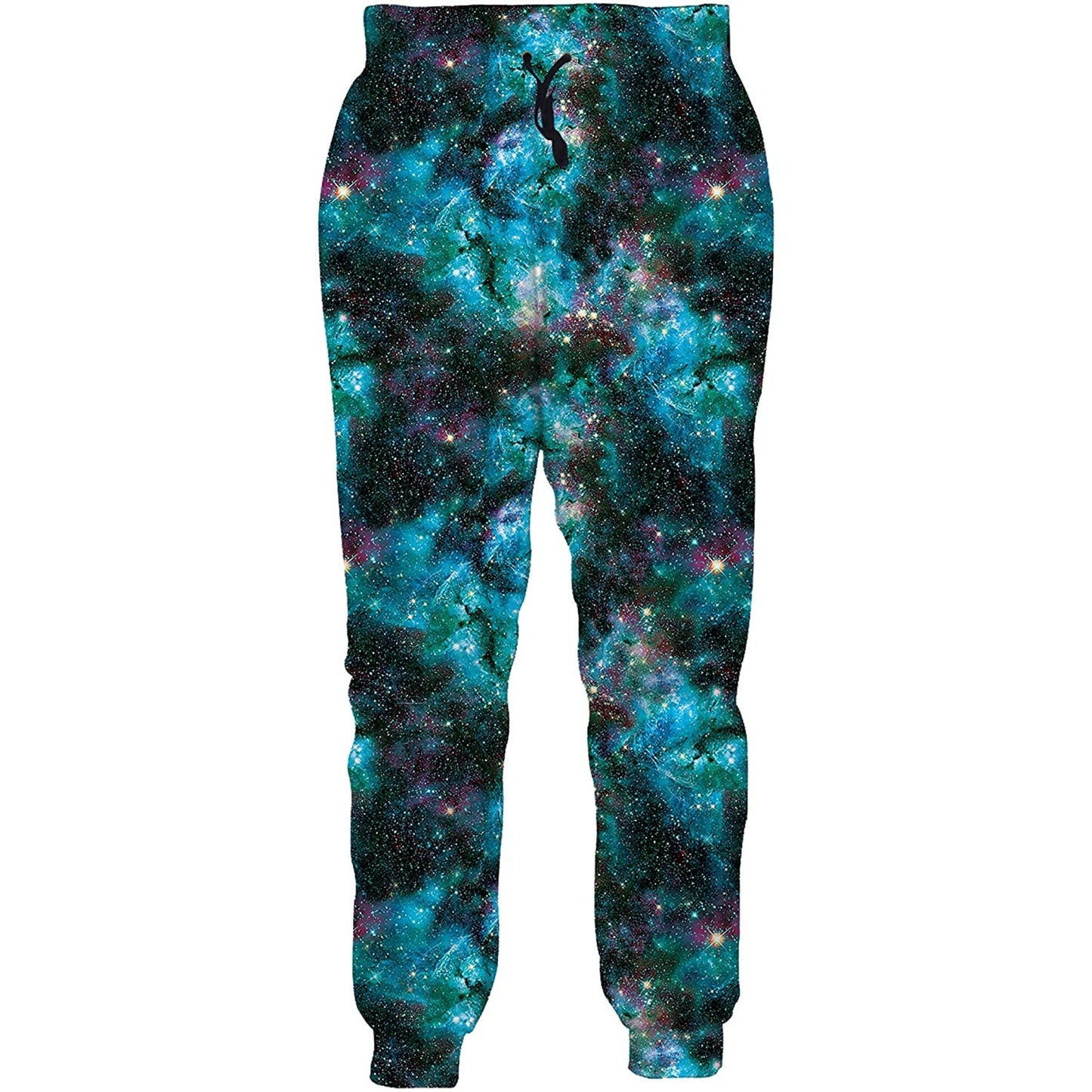 Blauwe Galaxy grappige joggingbroek