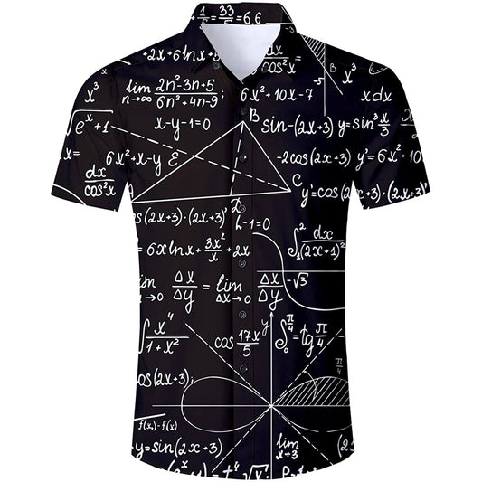 Wiskunde Grappig Hawaiiaans Shirt