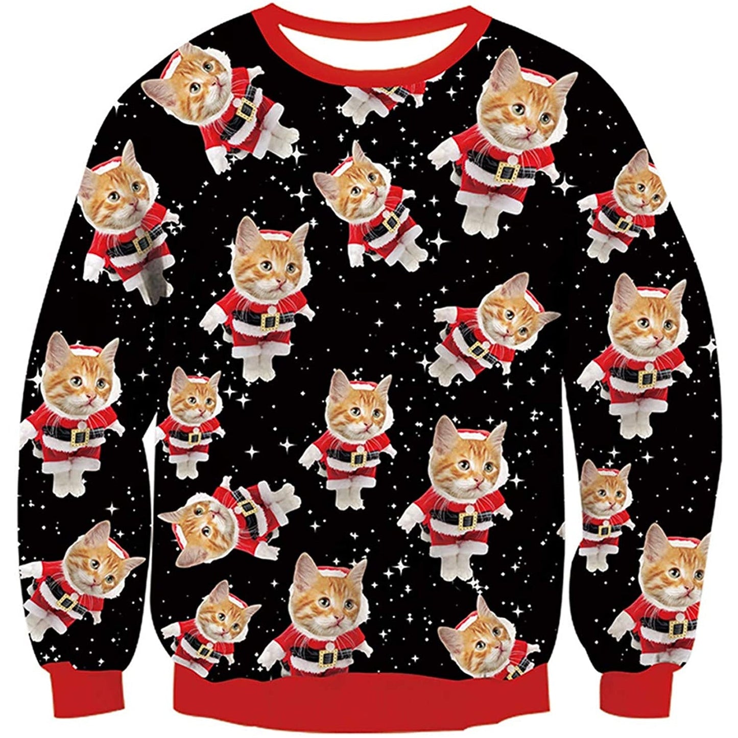 Kerstshirt Kat Lelijke Kersttrui