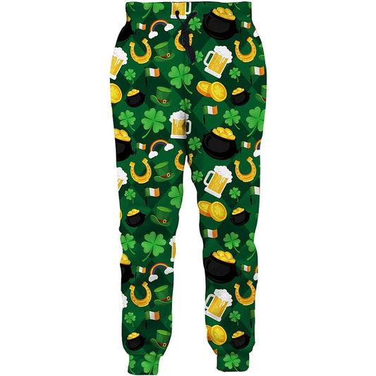 St.Patrick's Day Bier Lustige Jogginghose