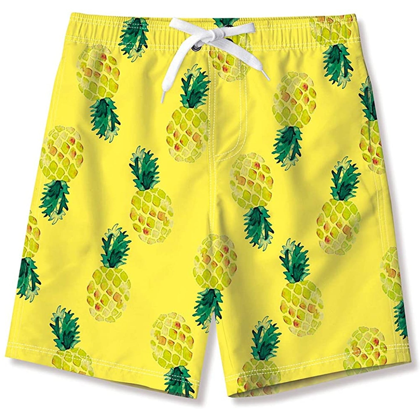 Gele ananas grappige jongens zwembroek