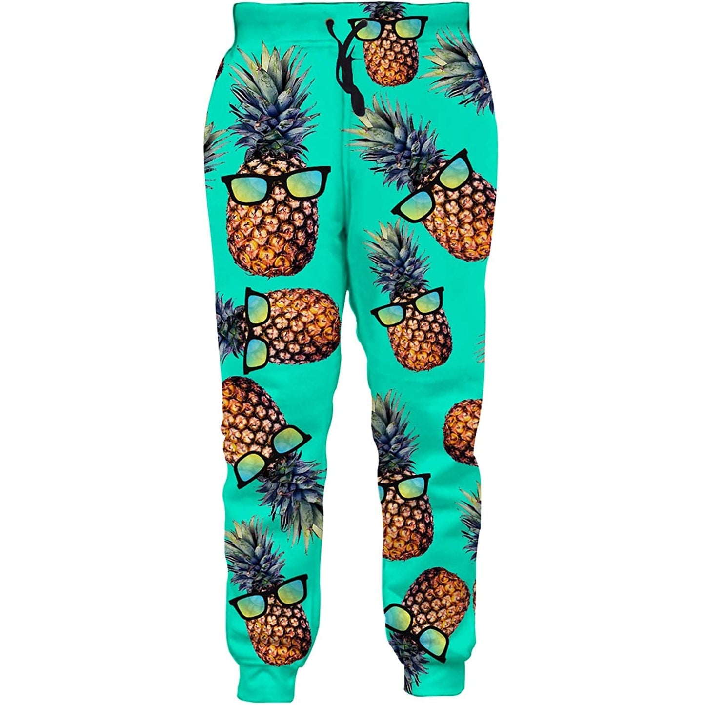 Groene zonnebril ananas grappige joggingbroek