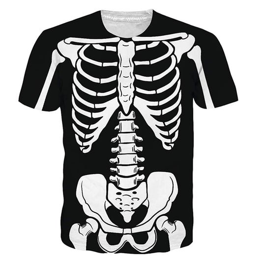 Skelet Halloween T-shirt