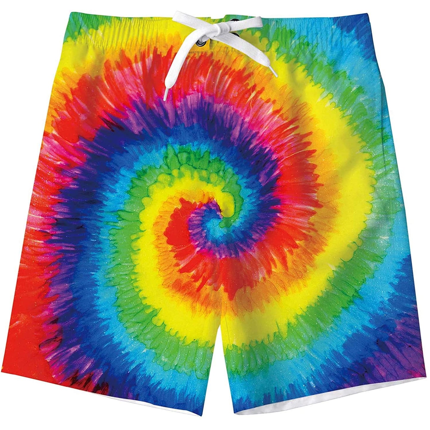 Regenboog Tie Dye Grappige Jongens Zwembroek