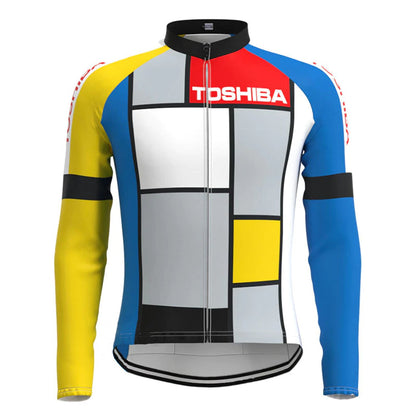 Toshiba Lange Mouw Fietsshirt Matching Set