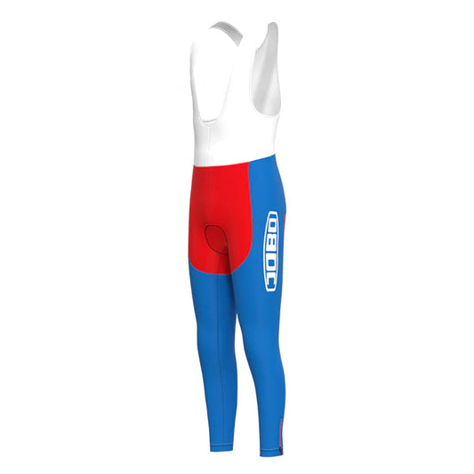 JOBO Rood Blauwe Retro MTB Fietsbroek