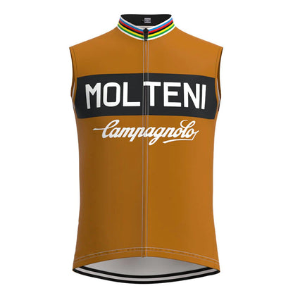 Molteni Bruin Retro MTB-fietsvest