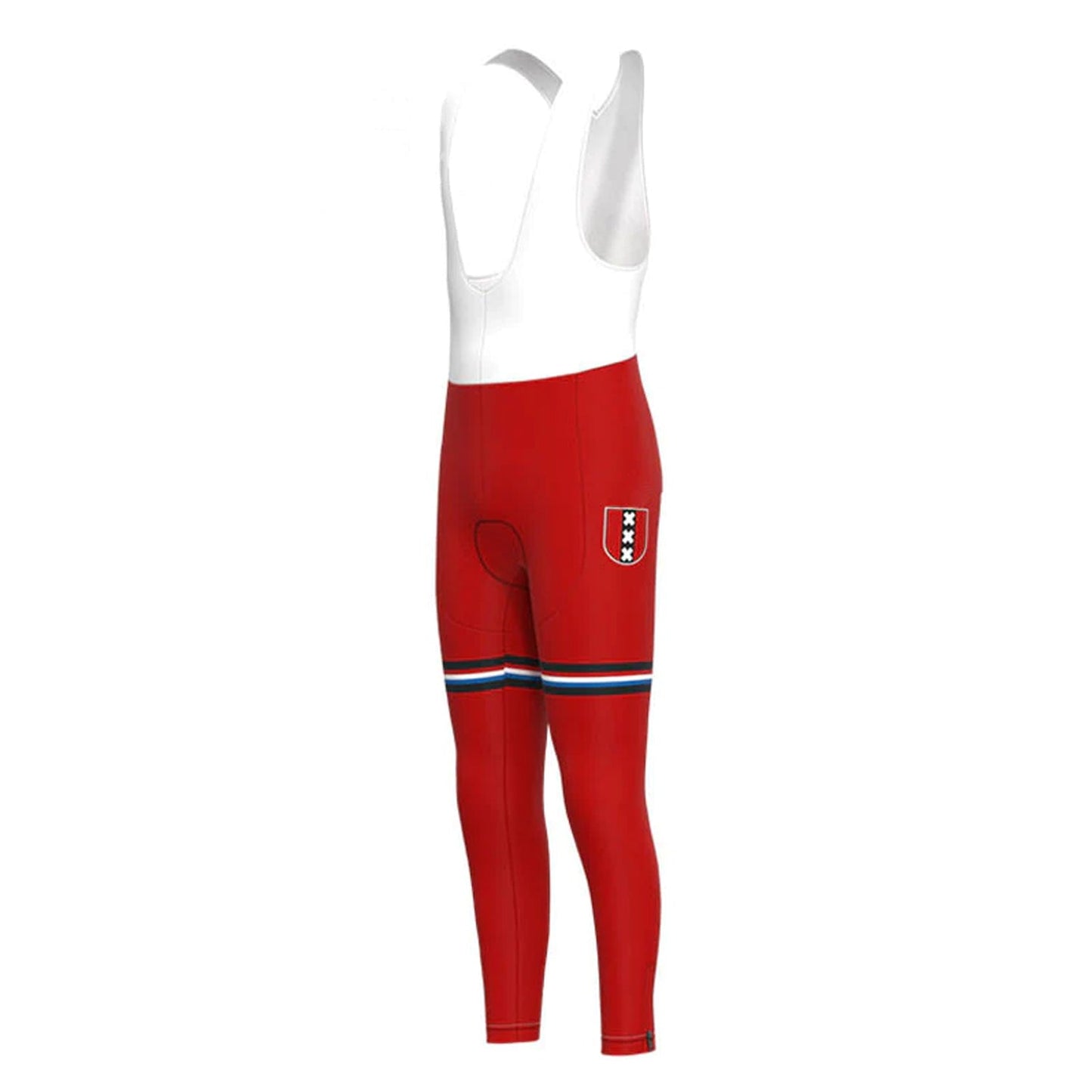 Amsterdam Red Retro MTB Fietsbroek