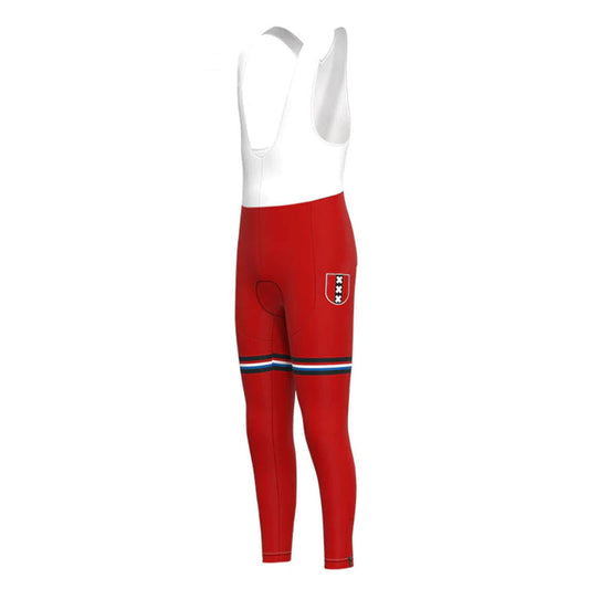 Amsterdam Red Retro MTB Fietsbroek