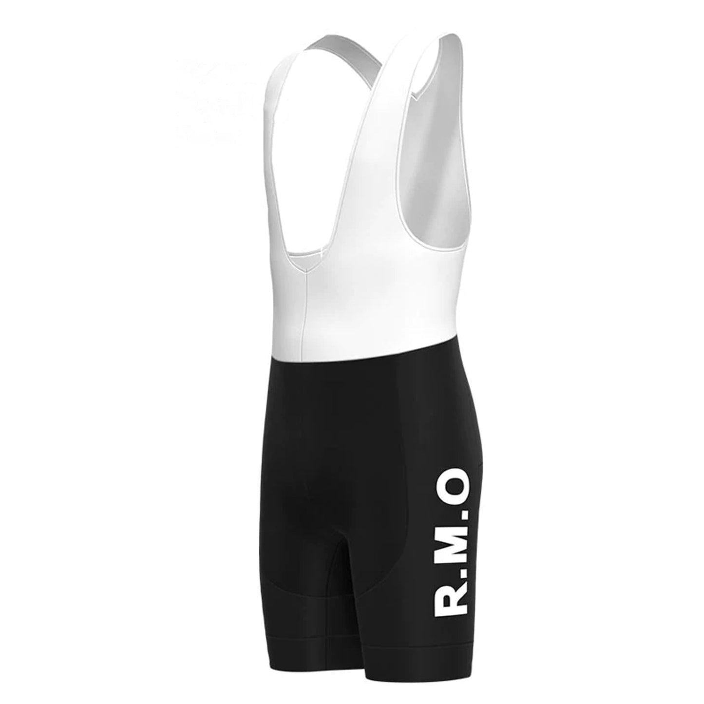 RMO Schwarze Vintage-Radsport-Trägershorts 