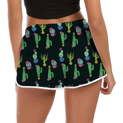 Cactus Funny Board Shorts voor dames