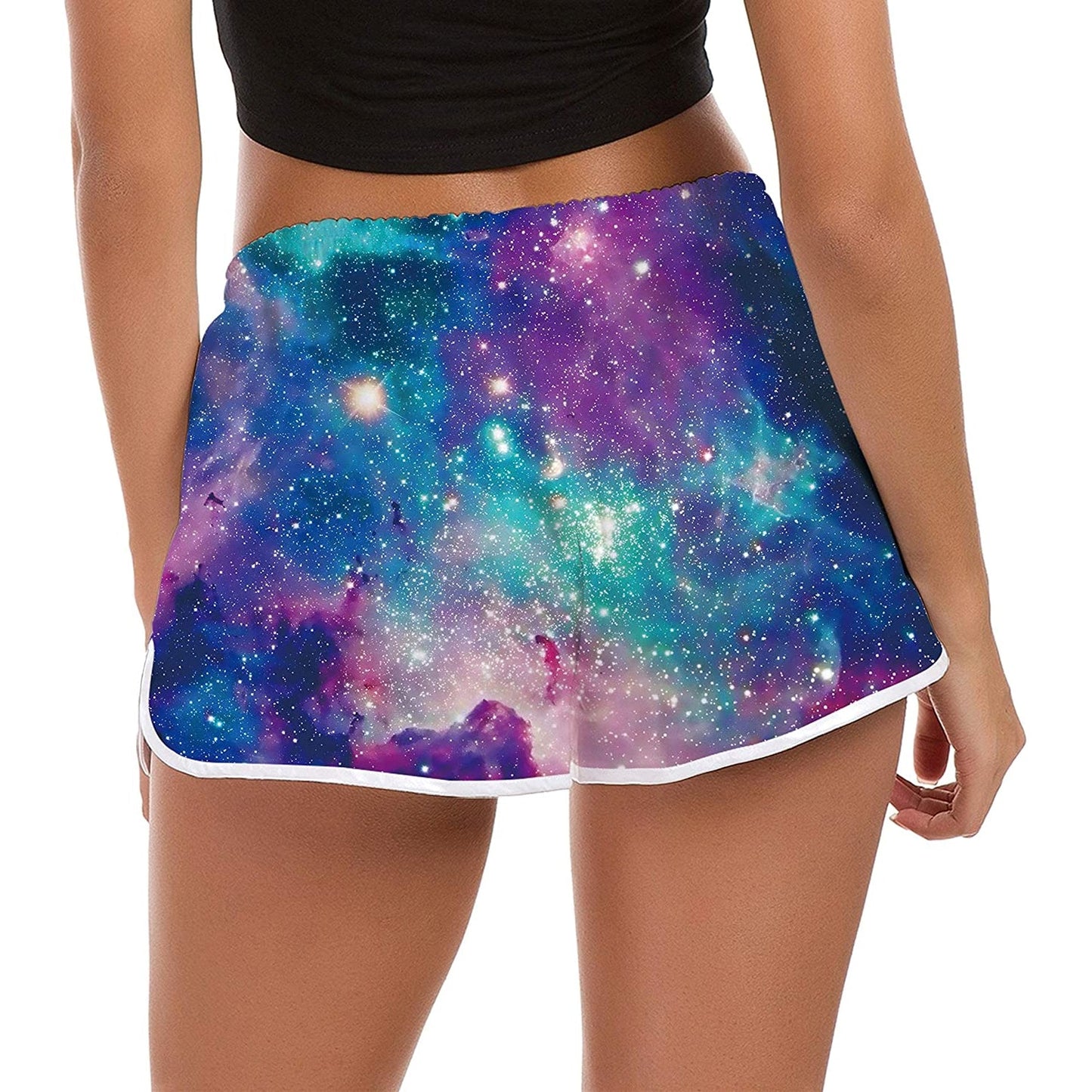 Galaxy Funny Board Shorts voor dames