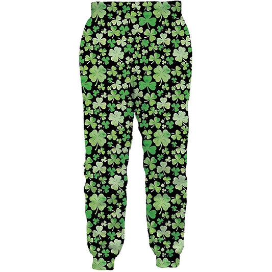 St. Patrick's Day Kleeblatt lustige Jogginghose