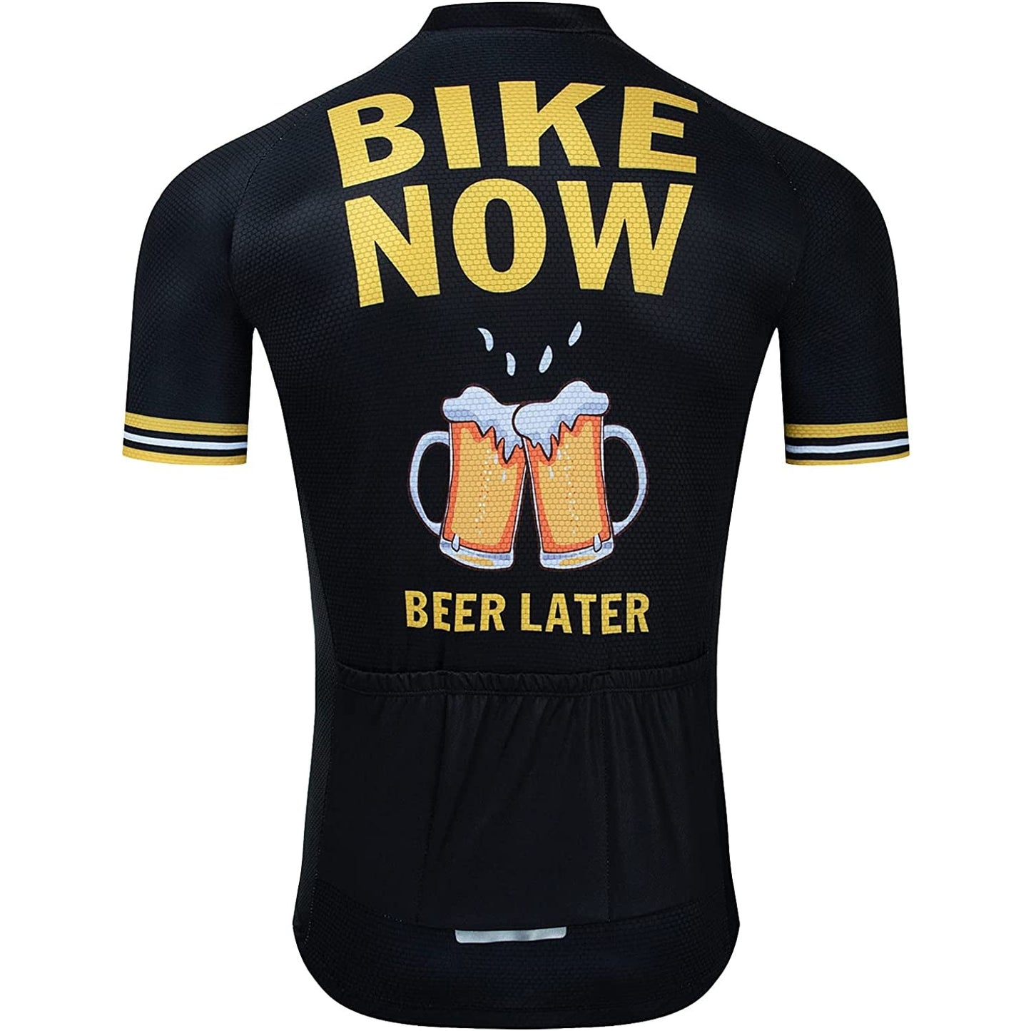 Bier Korte Mouw Heren Grappig MTB Korte Mouw Fiets Jersey Top