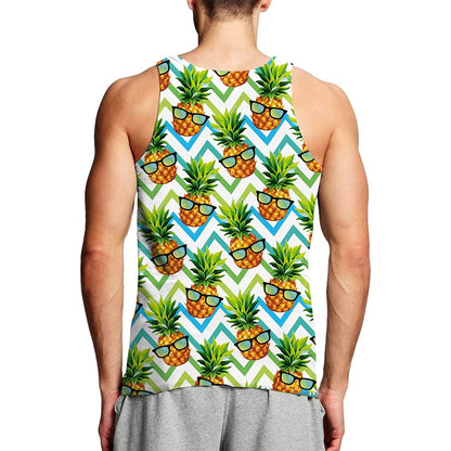 Sonnenbrille Ananas Lustiges Tank Top