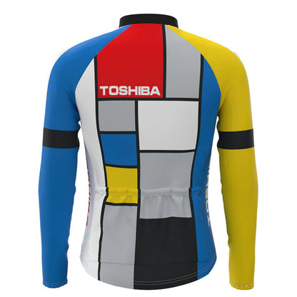 Toshiba Lange Mouw Fietsshirt Matching Set