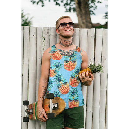 Zonnebril Wiet Ananas Grappig Tanktopje