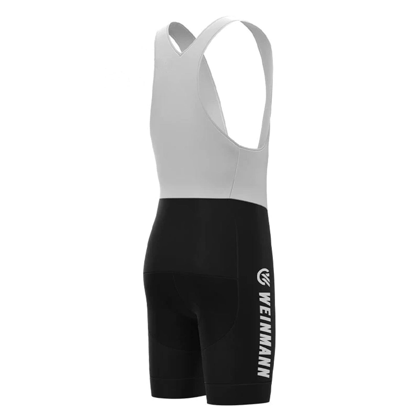 Weinmann Schwarze Vintage-Radsport-Trägerhose