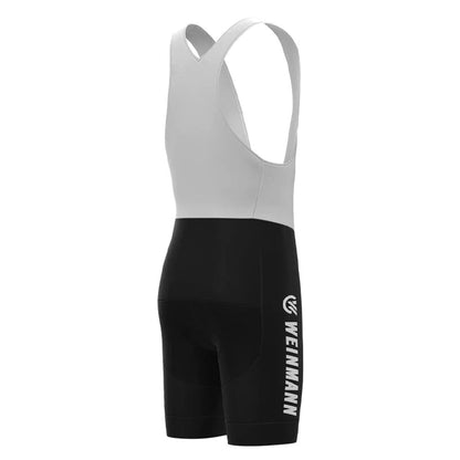 Weinmann Schwarze Vintage-Radsport-Trägerhose