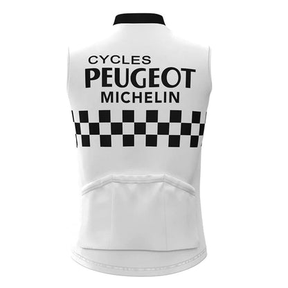 Peugeot Wit Retro MTB Fietsvest