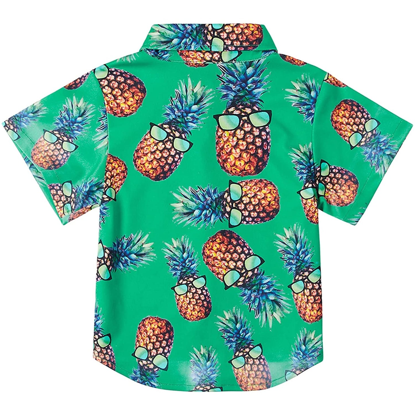 Groene zonnebril ananas grappig peuter Hawaiiaans shirt