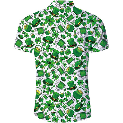 St. Patrick's Day Grappig Hawaiiaans Shirt