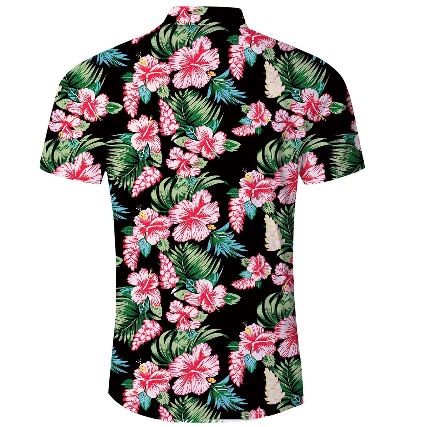 Tropisch bloemen grappig Hawaiiaans shirt