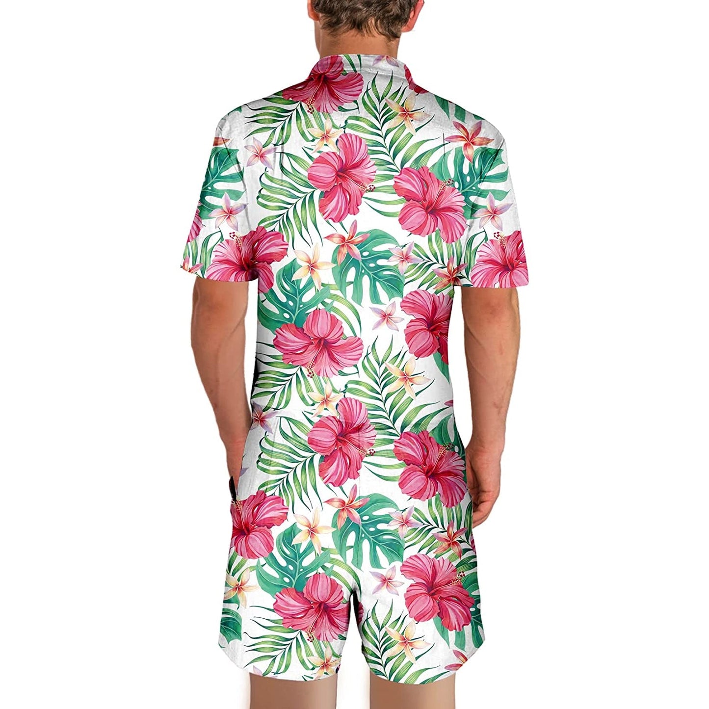 Hawaiianischer Blumen-Strampler