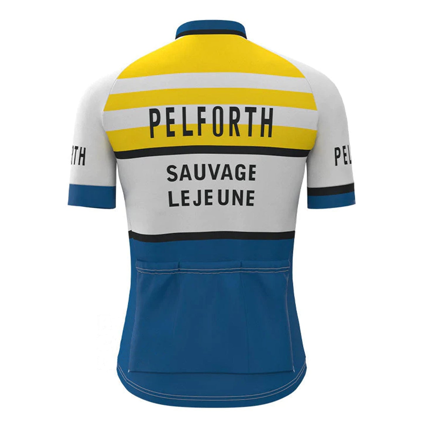 Pelforth Sauvage Lejeune Vintage fietsshirt met korte mouwen