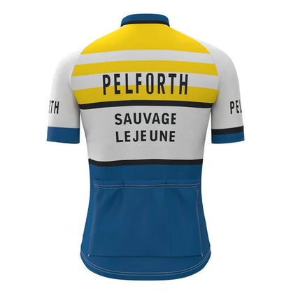 Pelforth Sauvage Lejeune Vintage fietsshirt met korte mouwen