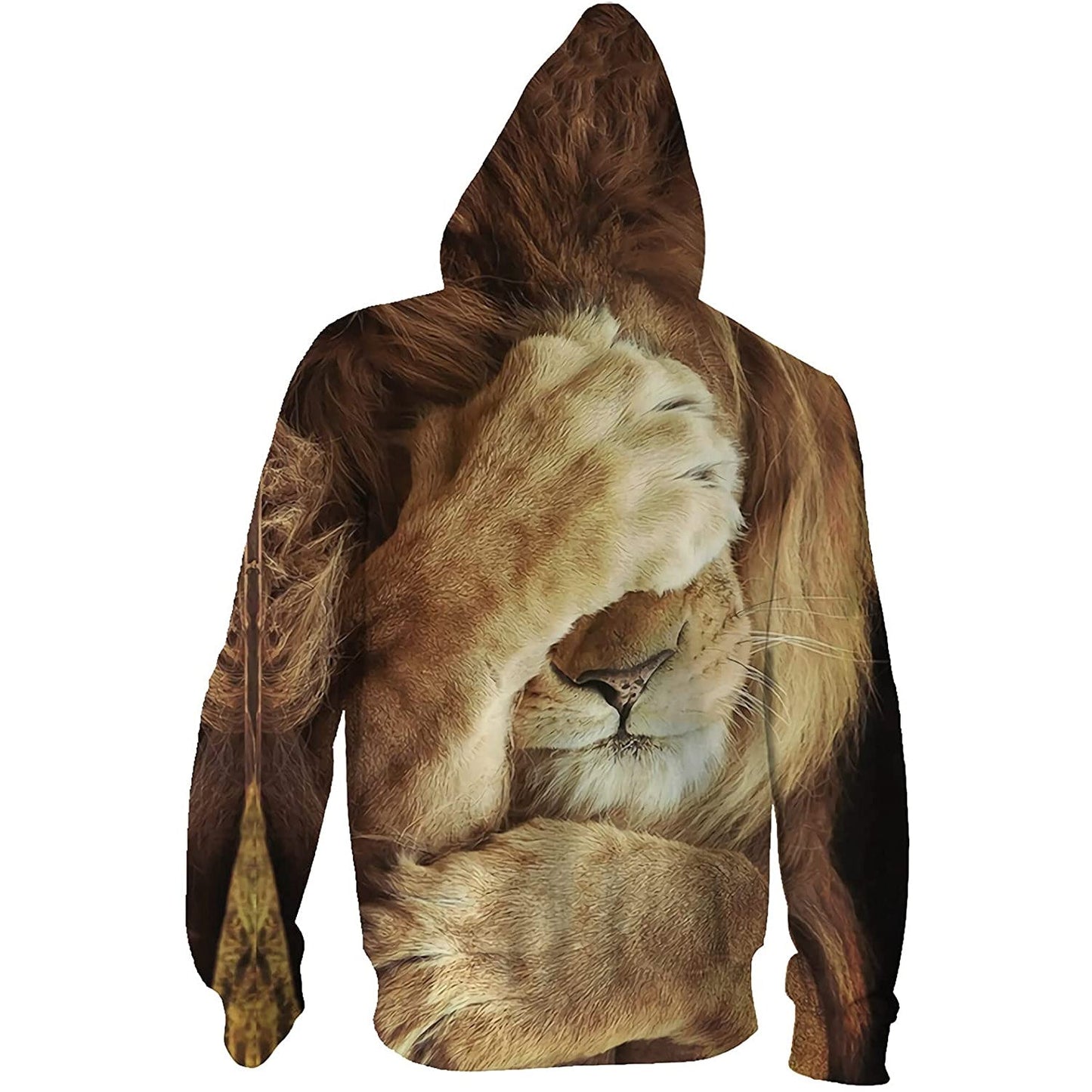 Lion Zip Up Hoodie