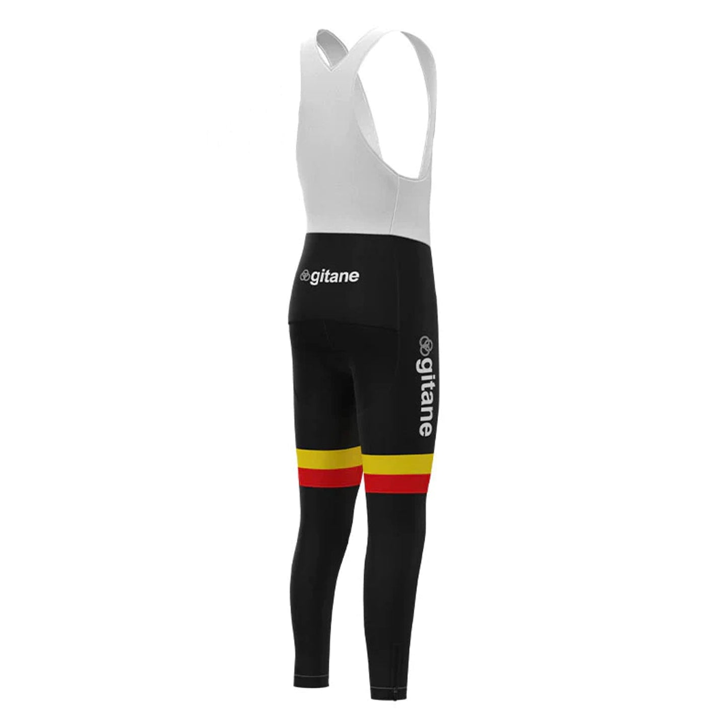 Gitane Zwart Rood Retro MTB Fietsbroek