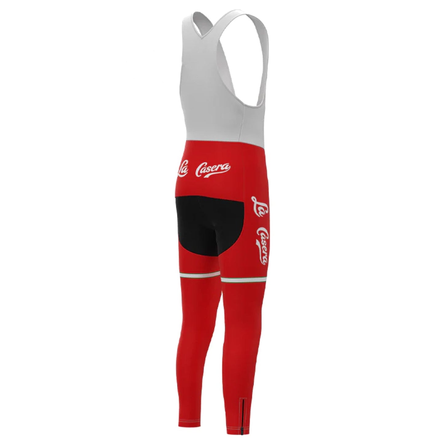 La Casera Peña Bahamontes Rotes Langarm-Radtrikot-Matching-Set