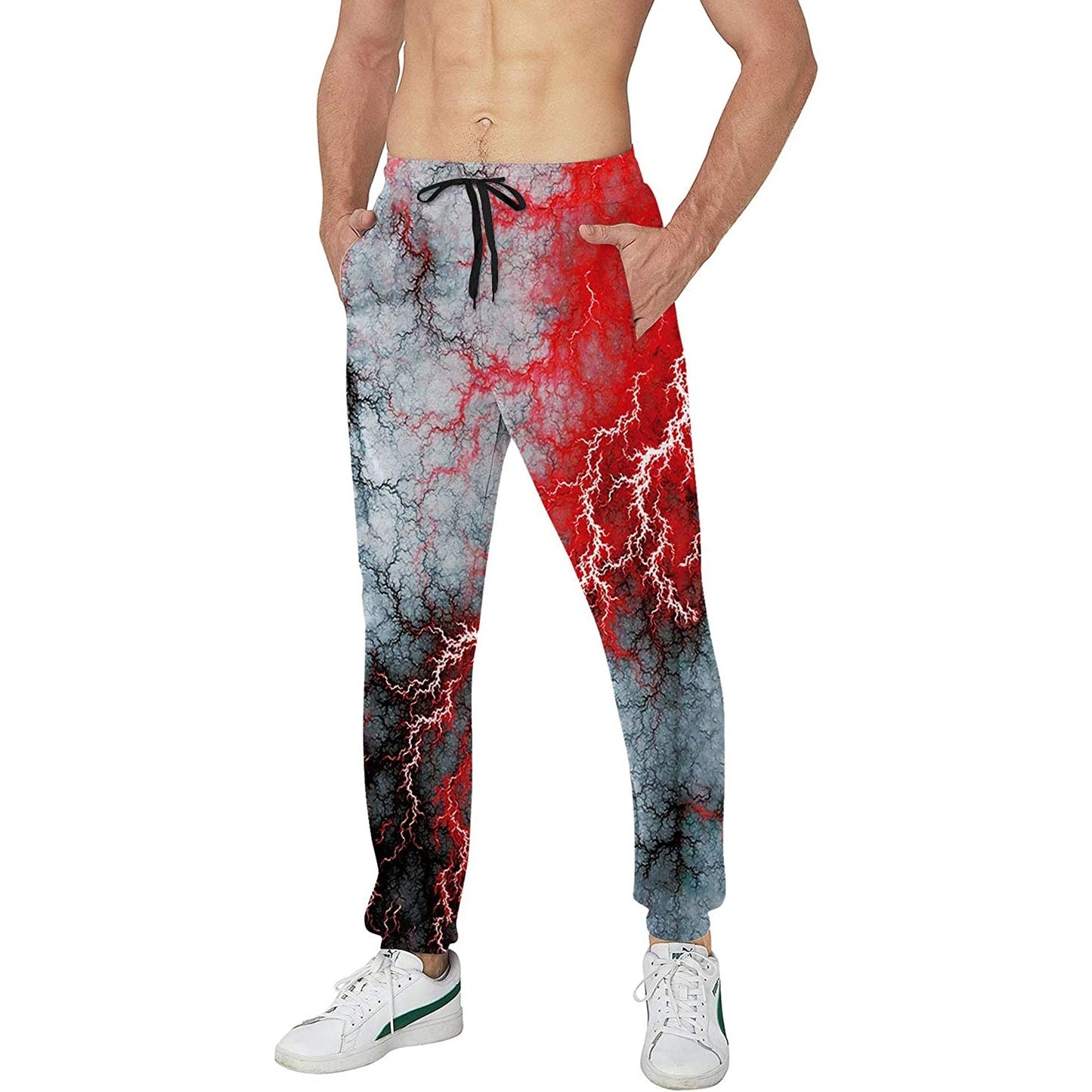 Grappige Thunderbolt-joggingbroek